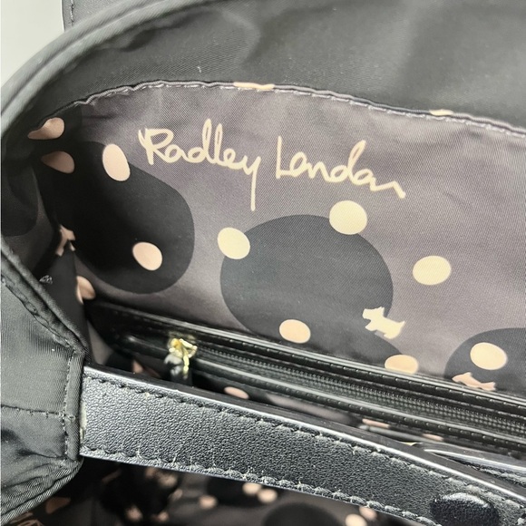 RADLEY LONDON Black Backpack with Gold Accents - Picture 2 of 7